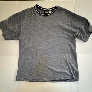 Utility grey striped t-shirt Size L
